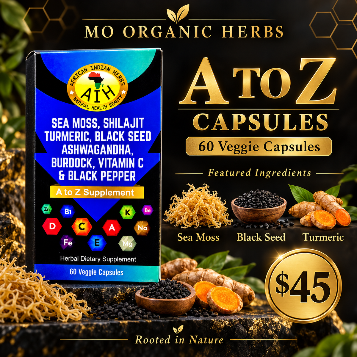 A to Z Capsules - 60 Veggie Capsules