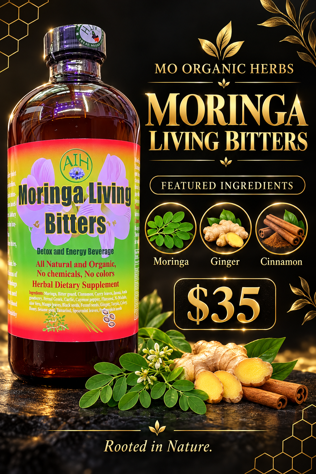 Moringa Living Bitters