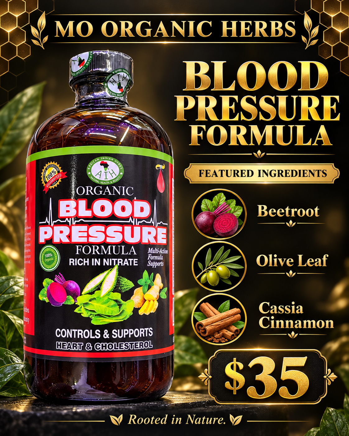 Blood Pressure Formula Herbal Bitters