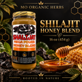 Shilajit Mega Power Honey Blend – 16 oz