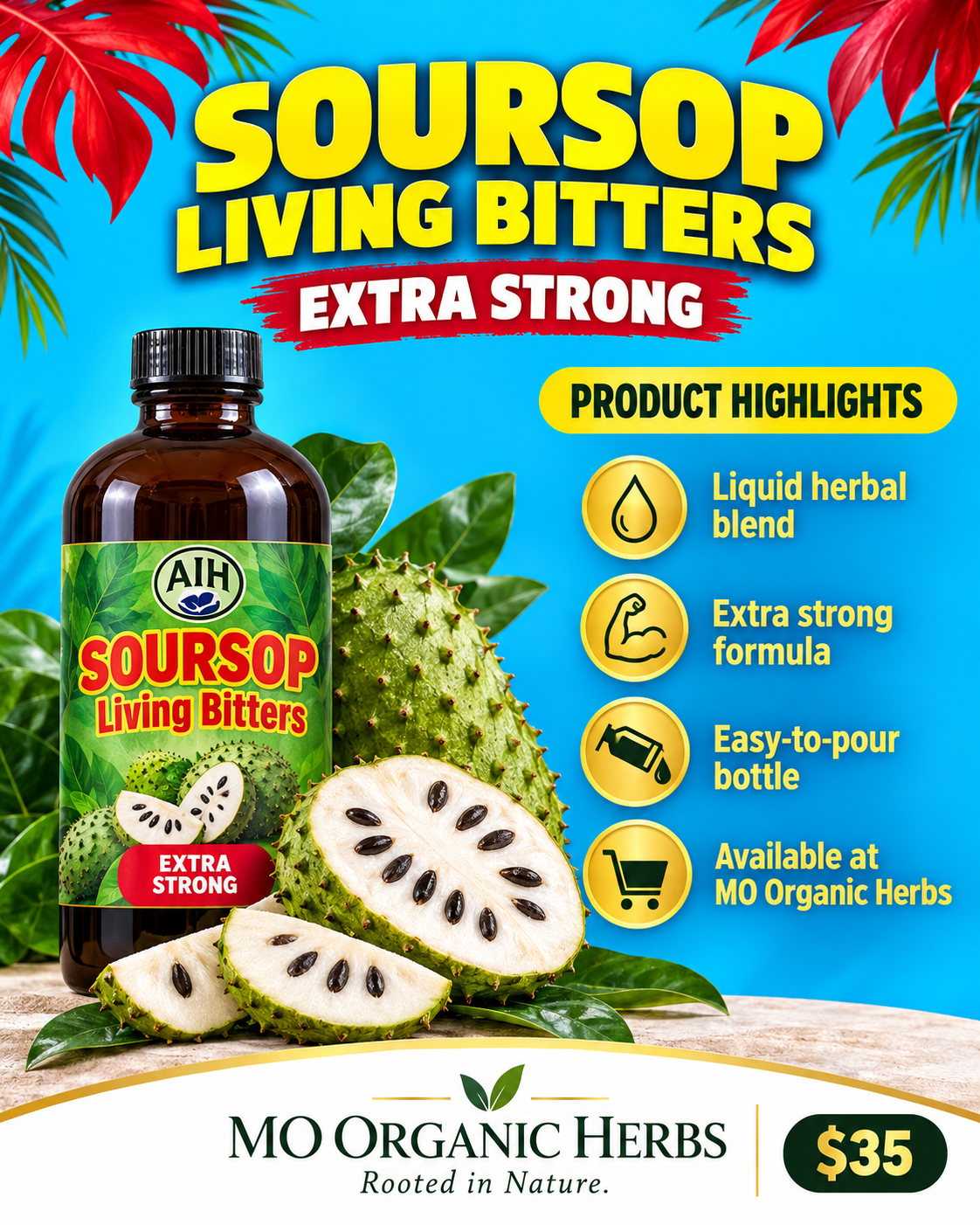 Soursop living bitters
